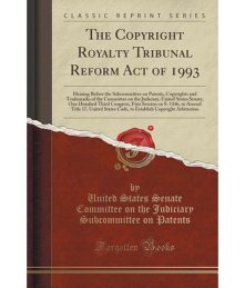 Copyright Royalty Tribunal Notices and Proceedings Archive 1980 - 1993