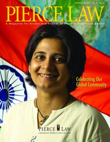 UNH Law Alumni Magazines Index - IP Accomplishments Focus - Summer 2004