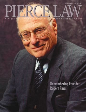 UNH Law Alumni Magazines Index - IP Accomplishments Focus - Winter 2010