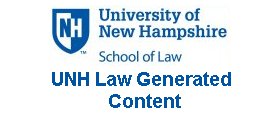 UNH Law Generated Content