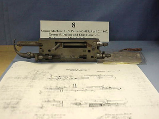 User Guide Series: Homer and Jean Blair Collection of United States Patent Models Sewing Machine