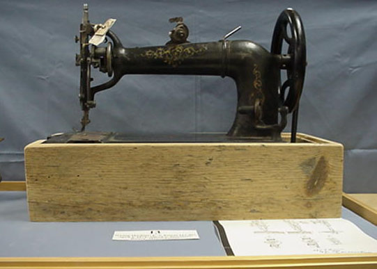 ser Guide Series: Homer and Jean Blair Collection of United States Patent Models Sewing Machine